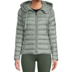 Antonio Melani Active Chalet Hooded Long Sleeve Puffer Jacket